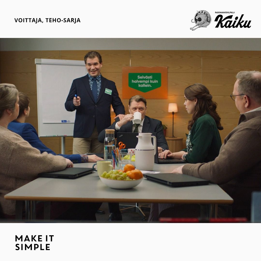 Prisman Ässätiimi voitti Kaiku-audiomainoskilpailun Teho-sarjan